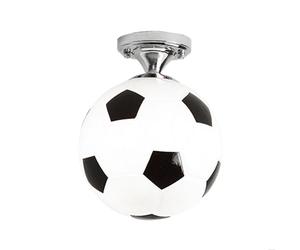 Plafonnier LED en forme de poteau de football avec poteau noir