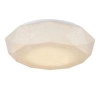 Plafonnier led en plastique 9x35x35 cm blanc globo lighting 41628-18 Blanc G