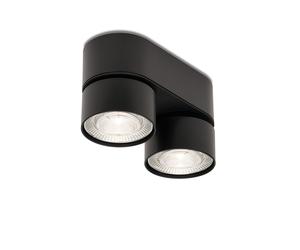 Plafonnier LED en saillie Wittenberg 4.0 Jumelles Mawa Design, Designer Jan Dinnebier, 17.6x9.6x7.6 cm
