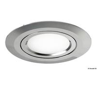 Plafonnier LED encastrable, orientable, lumière chaude, 2 W, 1 pièce