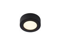 Plafonnier LED encastré Lucide Brice noir 8W 3000K