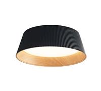 Plafonnier LED encastré, Lustre en résine Acrylique Imitation Bois, luminaire Ultra-Lumineux à économie d'énergie pour Salle de Sport, vestiaire, Chambre, Cuisine