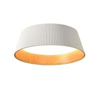 Plafonnier LED encastré, Lustre en résine Acrylique Imitation Bois, luminaire Ultra-Lumineux à économie d'énergie pour Salle de Sport, vestiaire, Chambre, Cuisine
