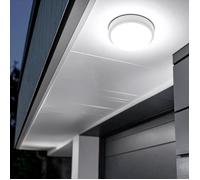 Plafonnier LED Extérieur Rond 25W White IP65 Ø175 mm 6500K Blanc froid