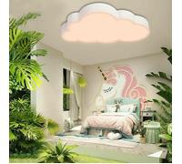 Plafonnier LED forme de nuage plafonnier enfants lampe lumière pour chambre d'enfants, 36W