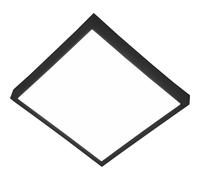 Plafonnier LED gradateur 3 niveaux 23cmckig éclairage hall noir