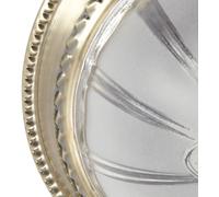 Plafonnier LED Henja Lindby, dimmable, bronze, Salon / Salle à manger, Verre, Antique, Plafonnier LED