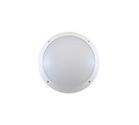 Plafonnier Led Hublot Rond 20w Ø300mm 4000°k Ip65. Miidex Lighting. Blanc G
