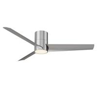 Plafonnier LED intelligent Immax NEO LITE FRESH avec ventilateur 18 W/40 W, Tuya WiFi, argenté