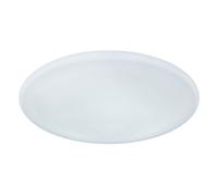 Plafonnier LED intelligent pour chambre à coucher avec télécommande, intensité variable, circuit CCT changeant de couleur, 19W 1040lm 3000-6500K, DxH 70x8 cm