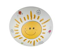 Plafonnier LED joyeux SUNNY (diamètre 35 cm) à intensité variable qui apporte de la bonne humeur dans la chambre de votre enfant
