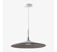 Plafonnier Led Kaula Ø50 Cm Blanc - Gris Clair