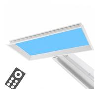 Plafonnier Led, Lampe Ciel Bleu Artificielle ModelS:180W | Luminosité Et TempéRature De Couleur Ajustables Pour Simuler La LumièRe Naturelle, De L'Aube Au ZéNith Jusqu'Au CréPuscule