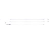 Plafonnier LED, lampe de base de cuisine, éclairage d'armoire, éclairage, argent, 3x 12 watt 800 lm, 3x 1 m