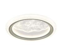 Plafonnier LED, lampe de plafond, fonction mémoire, cristaux acryliques mats, CCT D 39,5 cm