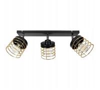 Plafonnier LED - Light Home - Rasti 2206/3/Z - Moderne - Métal Noir/Blanc