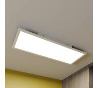 Plafonnier LED Luay Lindby, dimmable, blanc, Cuisine, Matière Plastique, Moderne, Plafonnier LED