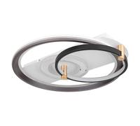 Plafonnier LED lumière de salon lampe de chambre dimmable télécommande veilleuse mémoire, 2240 lm blanc chaud-blanc froid 2700K- 6000K 46 W L 52 cm