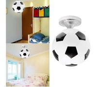 plafonnier led,Luminaire Chambre Ado Garcon Chambre Lampe Plafonnier Football Noir et Blanc Enfant pour fille et garçon et lampes