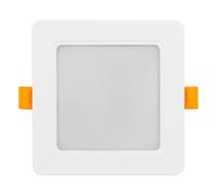 Maclean Plafonnier LED encastrable MCE373 S 9W 900 lm blanc neutre 4000K 120x120x26 mm