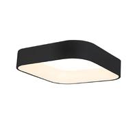 Plafonnier LED Milagro Astro 24W noir 50cm 4000K IP20