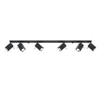 Sollux Lighting Merida plafonnier 6x40 W noir SL.0460