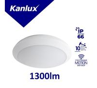 Plafonnier LED N 16W 1300lm 4000K IP66 avec capteur DABA 19062