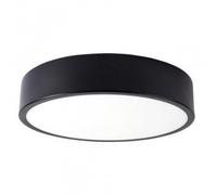 Plafonnier LED Noir 18W 25cm - Blanc Chaud 2300K - 3500K