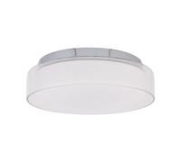 Plafonnier LED Nowodvorski PAN chrome verre 30cm IP44