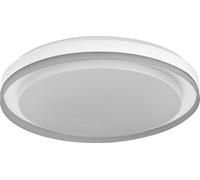 Plafonnier LED OSRAM SMART + WIFI, blanc, 32 W, 3400 lm, fonction lumière blanche, intensité variable, effet lumineux Magic RGB dynamique, longue durée de vie, montage facile, contrôlable via une appl
