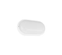 Plafonnier LED ovale IP54 7W 4100K blanc Struhm Talon