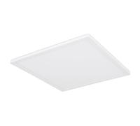 Plafonnier LED Panel Plafonnier Salon moderne blanc Backlight Fonction mémoire, plastique, 1x LED 24 watts 2300 lumens 3000 Kelvin LxLxH 42x42x2,5 cm