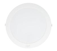Plafonnier LED PNI D-Light 2402W 24W, encastré, rond, 6500K, alimentation 230V, 2640 lm, blanc
