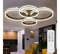 Plafonnier LED Pour Séjour Deckenlampe Avec Télécommande Memory L 85 cm