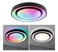 Paulmann - Plafonnier Ã47,5 Cm - Rainbow Dynamic Rgb Tunable - Noir