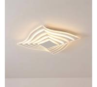 Plafonnier LED Rebeka Lindby, dimmable, blanc, Salon / Salle à manger, Métal, Moderne, Plafonnier LED