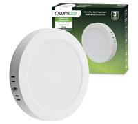 Plafonnier LED rond 18 W 4000 K blanc éclatant LUMILED