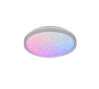 Plafonnier LED rond blanc RGB à télécommande 14W SOLIT RL