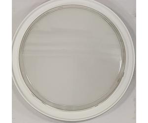 Plafonnier LED rond gradable Marino Cristal Luna T Evo 18W 3000-4000-6000K blanc onforme]