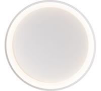 Plafonnier LED rond TORNADO blanc 40 W, blanc chaud, 3440 lm, métal, dimensions : 6,5 x 48 x 48 cm, IP20, Maxlight