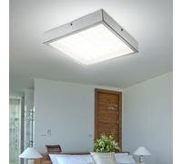 LED Plafonnier Carré Motif L 30 cm Salon Salle à manger Chambre à coucher