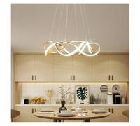 Plafonnier LED Suspendu au Design Moderne, luminaire décoratif de Plafond, idéal pour Un Salon, Une Chambre à Coucher ou Une Cuisine
