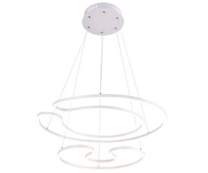 Plafonnier LED suspension éclairage salon lampe suspendue blanc mat Globo 67097-60W