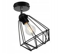 Plafonnier Loft - Light-Home - NUVOLA 2034/KP - Métal Noir - Ampoule E27 LED