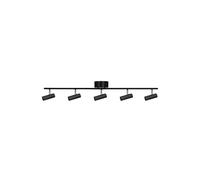 Plafonnier Long Hubble 5 de , Noir