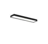 Plafonnier LP Slim, Diffuseur Opale 3 000 K et Dali Noir