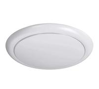 Plafonnier - lumière LED de 24 W, 3000 K, couvercle blanc, montage en surface, idéal pour un éclairage d'intérieur efficace et moderne. *