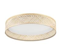 Plafonnier LUPPINERIA LED 20W en matière synthétique blanc D380mm
