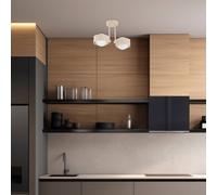 Plafonnier Mado Argon, dimmable, beige, Salon / Salle à manger, Métal, Moderne, Plafonnier