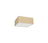 Plafonnier MARSHALL WHITE/RATTAN 3xE27 MLP7485